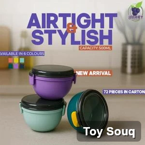 Round Ringo Lunch Box Round shape lunch box | Toy Souq - ECOMM